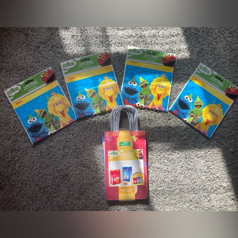 Sesame Street Birthday Party Decor